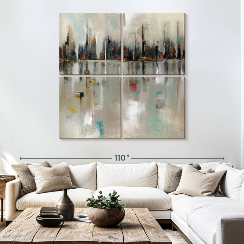 Harbor Town Avery, 74" H x 74" W
