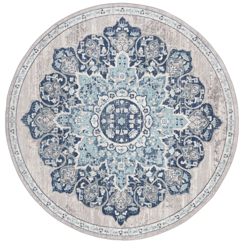 Norell Oriental Area Rug, Round 201 cm