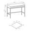 Andreiana Dressing Table Storage Included-1770286491