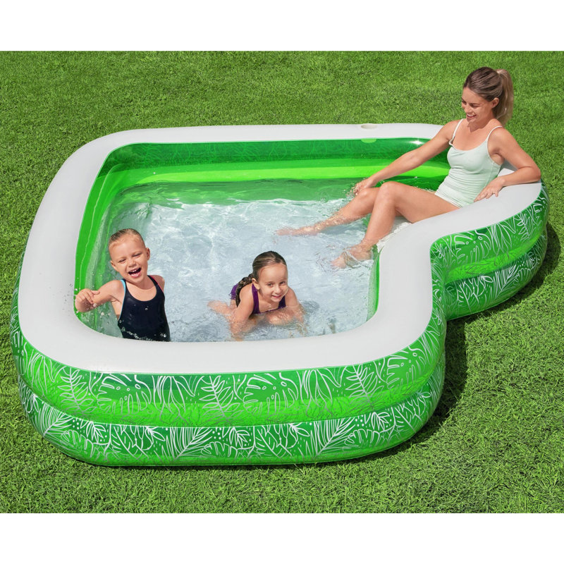 Free Form Inflatable Pool 51cm H x 231cm W x 231cm L
