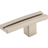 Inset Rail 2 5/8" Length Geometric Knob