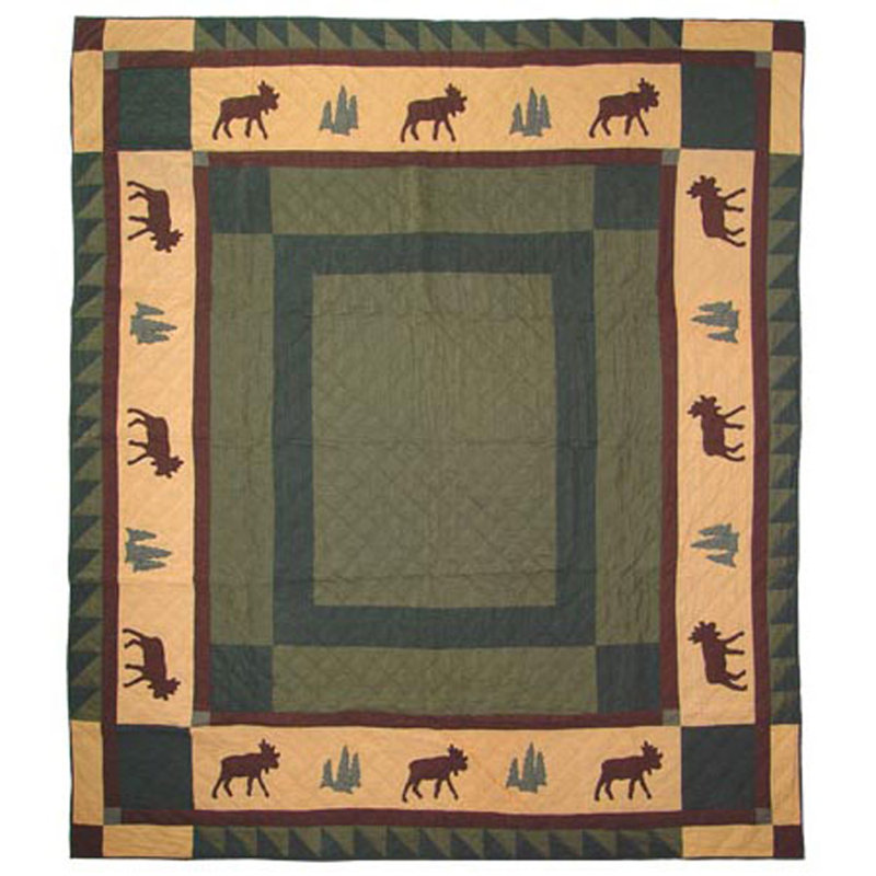 Cedar Trail Rustic Cotton Geometric Shapes Duvet Cover, King Duvet Cover
