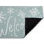 Paillasson Welcome Snowy Gingerbread House, imprimé par Caverly Smith, 18 po x 30 po-120690973