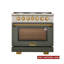 Cuisinière au gaz propane liquide autoportante Kucht KFX-X Series 36 po 6 brûleurs de 5,2 pi cu (vert olive avec acier inoxydable et or)-96898031-137137823