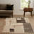 Keny Medium Area Rug, Beige Global Inspired Abstract Pattern-107717731