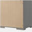 Table de chevet 2 tiroirs Pierce Grey