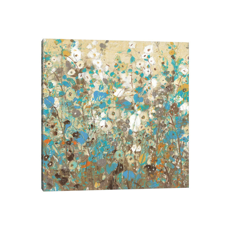Flowering Vines I by Tim OToole - Gallery-Wrapped Canvas Giclée on Canvas, 30.48 cm H x 30.48 cm W, Canvas