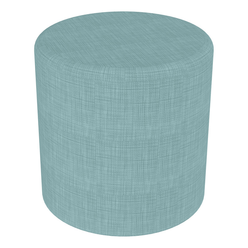 Nicholas Flexible Learning Modular Soft Seating Circle Ottoman for Classrooms and Common Spaces, 18" H x 18" W x 18" D, No
