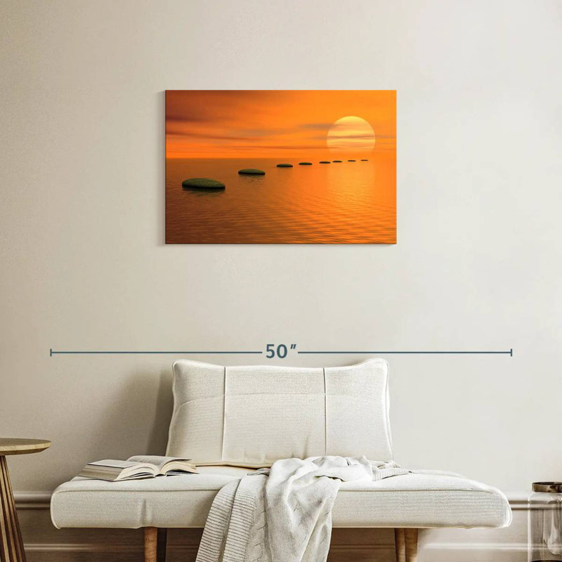 Kerrick Sunset Stepping Stones, H 20 po x l 30 po