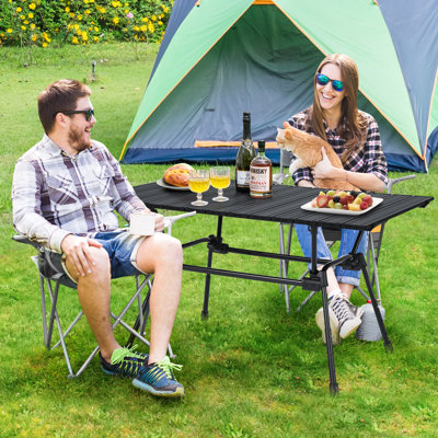 35.4'' Rectangular Adjustable Folding Table
