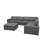 Rowith Top-Grain Leather Large Seating Modular Sectional-2058781054