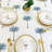Round Tablecloth - Coastal Palm Tree Blue-2114513452