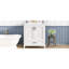 Meuble-lavabo moderne de 30 po avec lavabo simple, construction, portes doubles à fermeture en douceur, tiroir divisé, tablettes réglables en céramique de 30 po et plus, tablette à double couche-2087574066