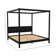 Hanhalyn Solid Wood Canopy Bed