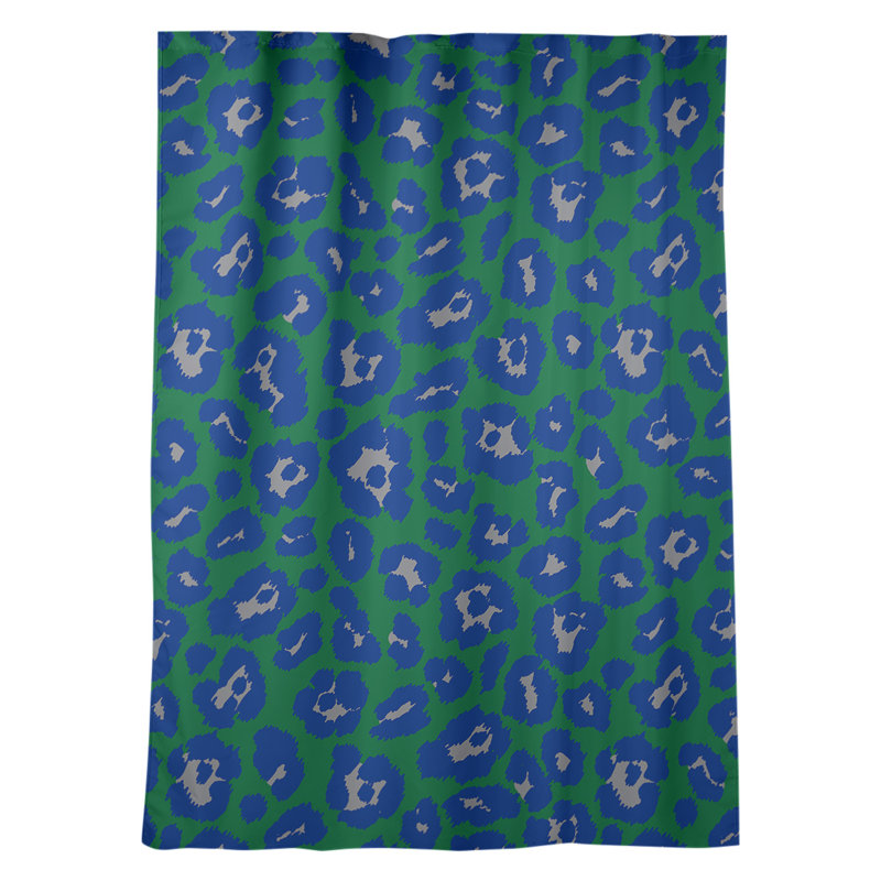 Room Darkening Curtain Single Panel, Green