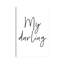 «My Darling», reproduction d'art textuel-52841320-52841322-52841324