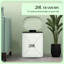 HOMCOM Pedal Bin Fingerprint Proof Soft-close Lid-981950648-981950646