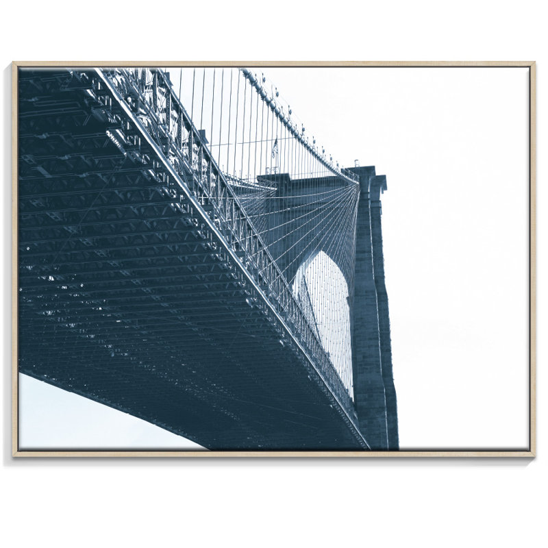 Print on Canvas, 76cm H x 102cm W, Black Floater Framed