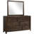 Mirror Antique Brown