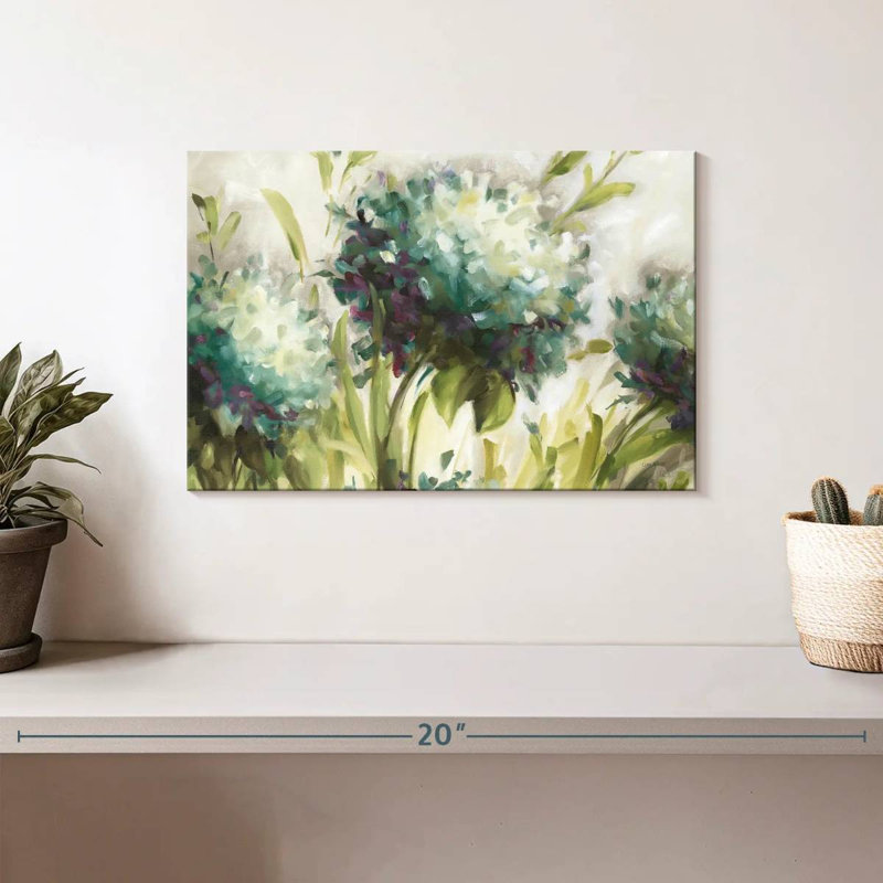 Harnek Hydrangea Field II, 8" H x 12" W
