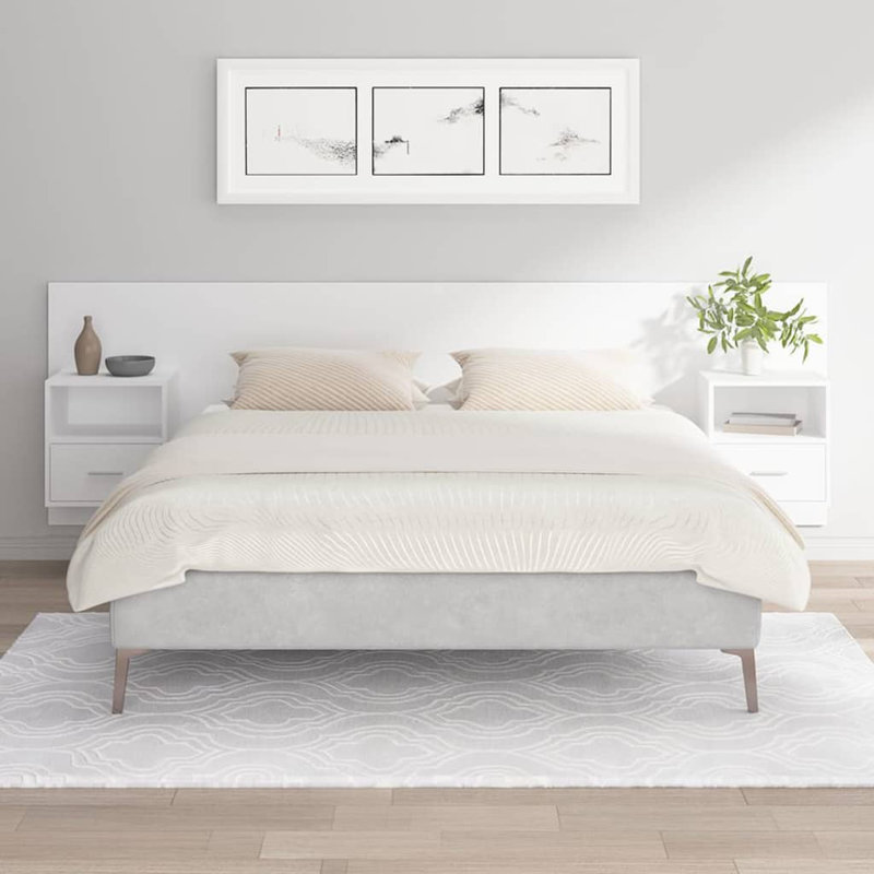 Headboard, Kingsize (5'), White