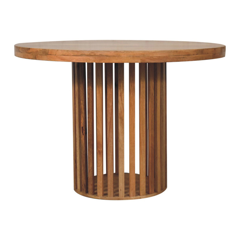 Keokee Round Solid Wood Dining Table