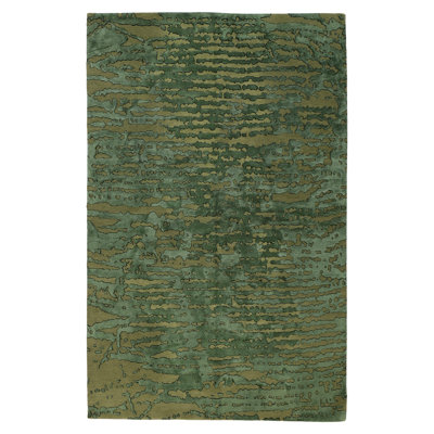 One-of-a-Kind Rectangle 6' x 9' Hand Knotted Area Rug
