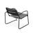 Backyard & Patio : Chair In Matte Black Iron, 24.56 In. Depth, 13.3 Lb Iron Chair, Adding Charm To Patio, 25.45"H X 24.56"D,