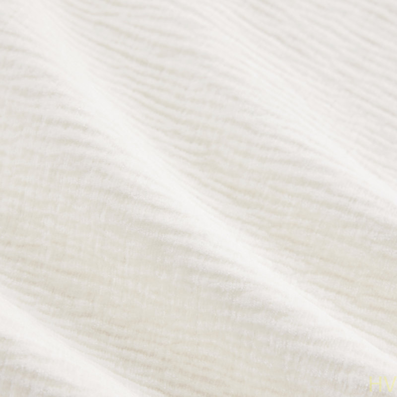 26*26" Ottoman Module For Modular Sectional Sofa,Wide Seat,Chenille, White