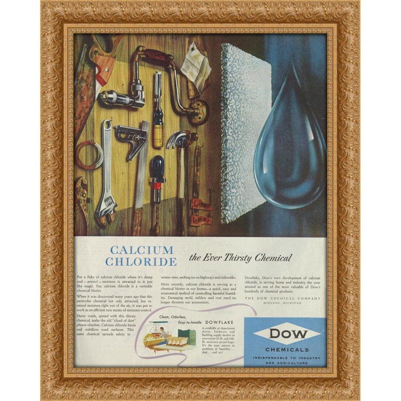 Chlorure de calcaire: le produit chimique assoiffé 1950