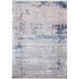 One-of-a-Kind Rectangle 9'11" x 14'3" Area Rug in Silver/Aqua