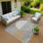 Machine Washable Indoor/Outdoor Jenning ACN2281 Geometric Rug-1461881603