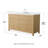 Pendry Freestanding Single Bathroom Vanity with Cultured Marble Top-114679772-125026499-125026500