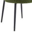 Ensemble de 2 chaises de salle à manger rembourrées orange-122823508