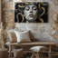 Art mural mural méduse sur toile méduse-164055472