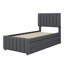 Lit plateforme tapissier avec lit gigogne et 3 tiroirs-1617021607