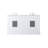 Pardue 60'' Double Bathroom Vanity with Marble Top-620404218