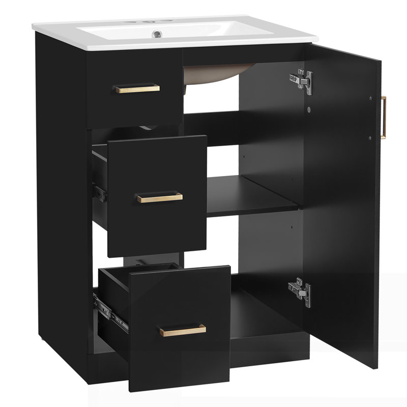 Meuble-lavabo moderne 24 "avec lavabo