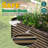 Galvanized Raised Garden Bed, Outdoor Planter Garden Boxes Large Metal Planter Box For Gardening Vegetables Fruits Flowers-821661338-821661343