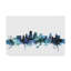 « kansas city missouri blue blue horizon », reproduction d’impression sur toile tendue-1004649436