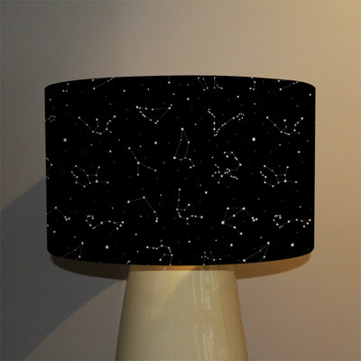 Cotton Drum Lamp Shade ( Screw On )
