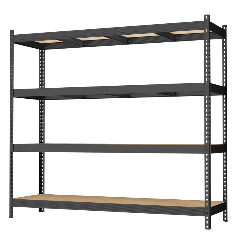Steel Storage Rack, 183 cm H x 240 cm W x 60 cm D