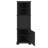 Tall Triangular Corner Cabinet With Triple Drawers And Customizable Shelves For Bathroom Kitchen-117531015