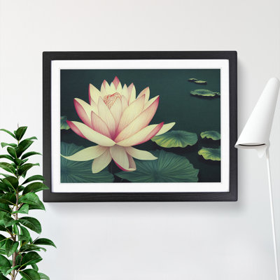 Victorious Lotus Flower - Framed Print