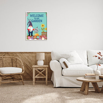 «Welcome To Our Garden», estampe numérique par Linda Birtel