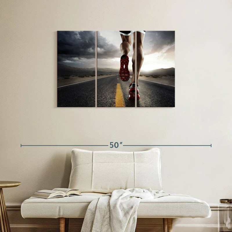 Sireci Highway Run, 24" H x 38" W