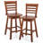 24.5" Counter Height Bar Chairs Swivel Bar Stools With Hollow Backrest-116059766-116059765