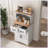 Kalonji 49.41 " H Kitchen Pantry