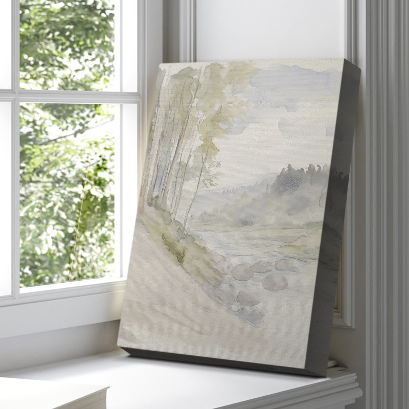 Toile tendue avec châssis abstrait CCX III - Prêt à être accroché, H 27 po x l 18 po