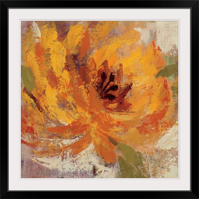 Fiery Dahlia " Fiery Dahlias I " by Silvia Vassileva